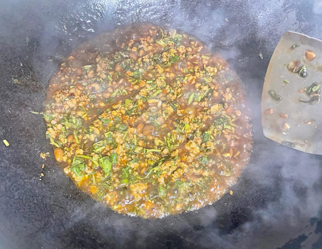 Create the Toon Meat Sauce (4-5 minutes)