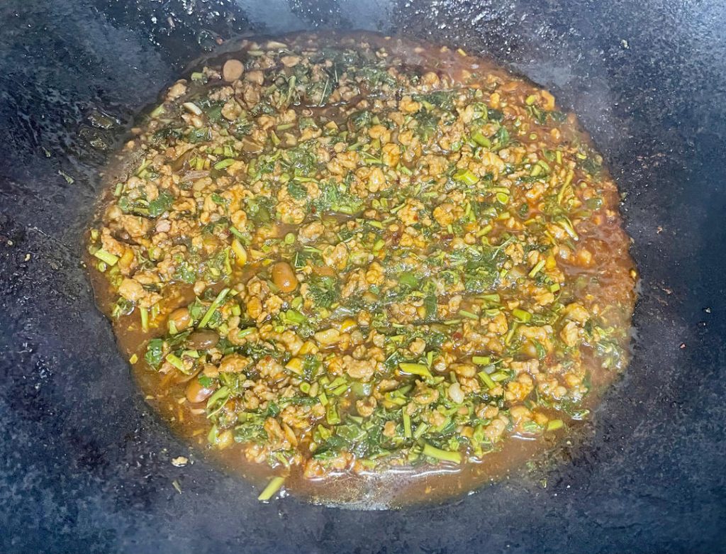 Create the Toon Meat Sauce (4-5 minutes)