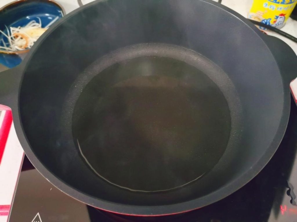 Heat the Oil