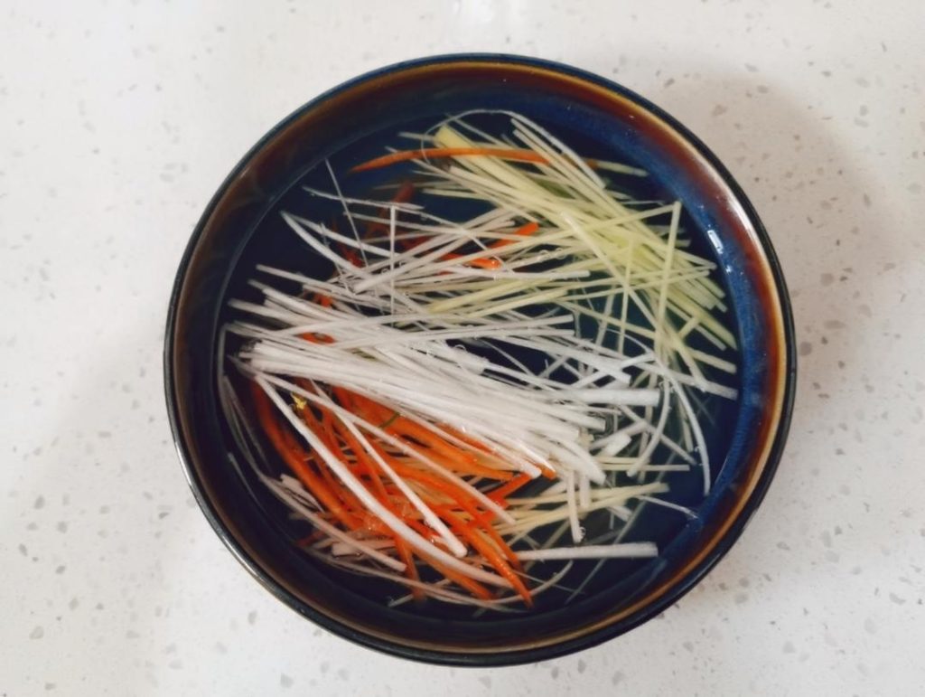 Soak the Garnish
