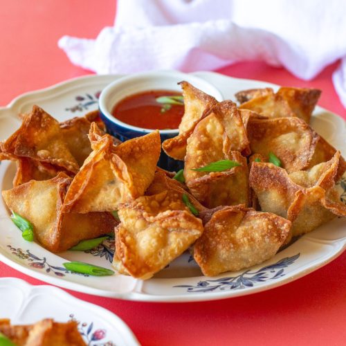 Crispy Cream Cheese Crab Rangoon