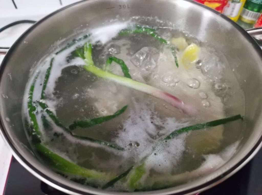 1. Poaching the Chicken