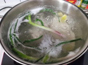1. Poaching the Chicken