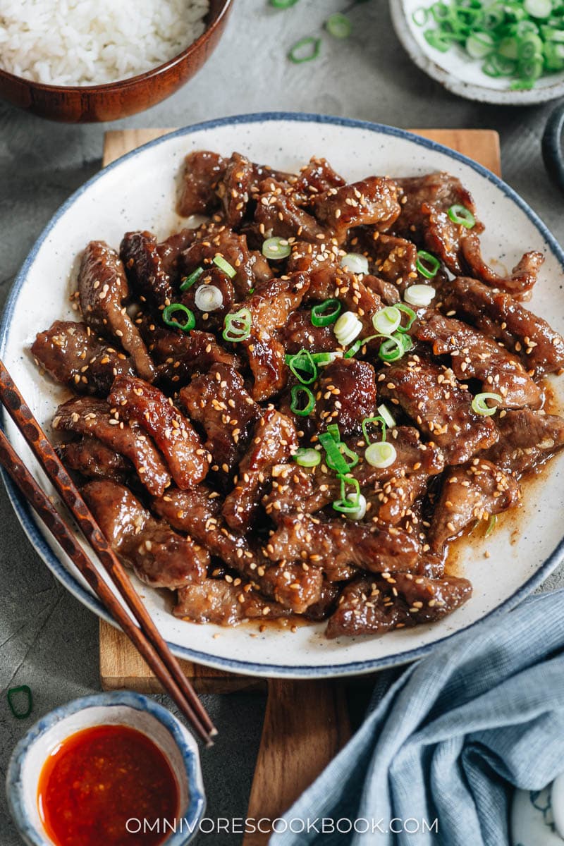 Crispy Sesame Beef