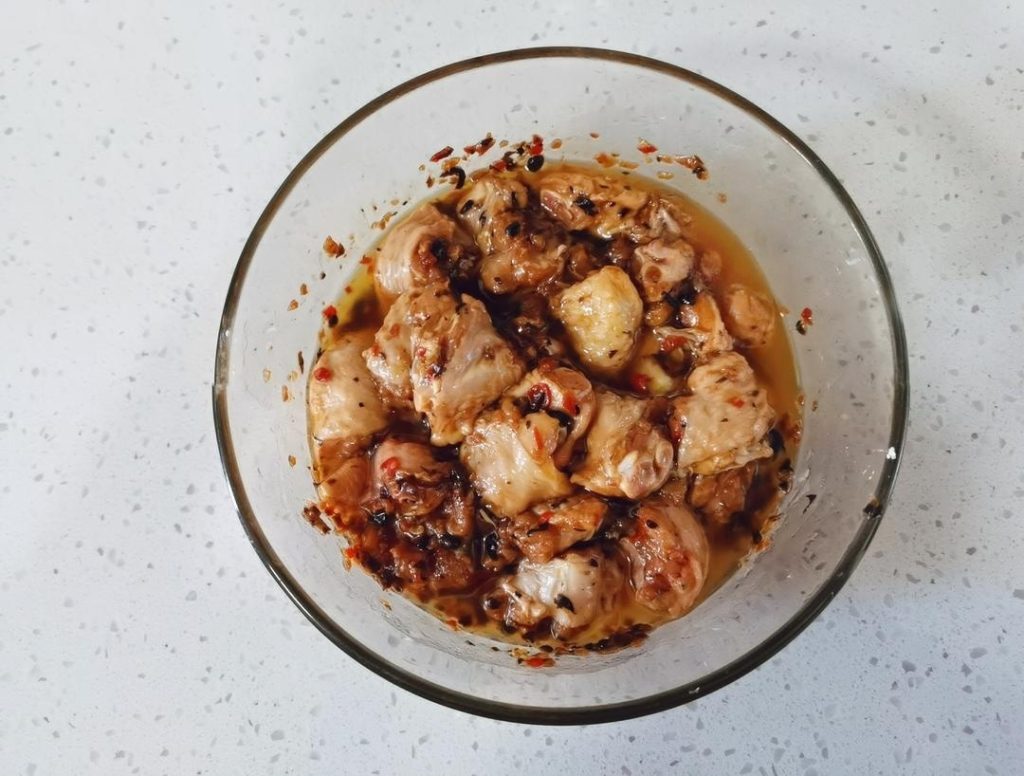 Marinate the Wings (1 hour)