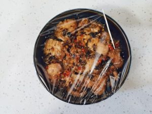Marinate the Wings (1 hour)