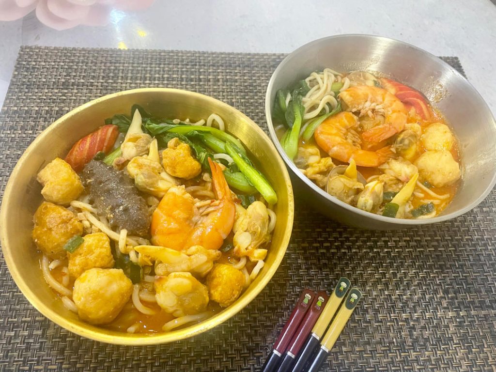 Seafood Shacha Noodles