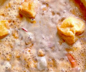 Cook the Seafood (3-5 minutes)