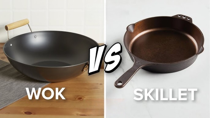 Flat Pan vs Wok for Stir Fry