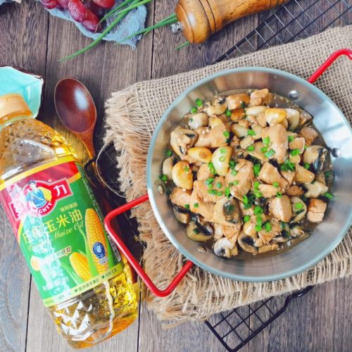 Garlic Mushroom Chicken Stir-Fry