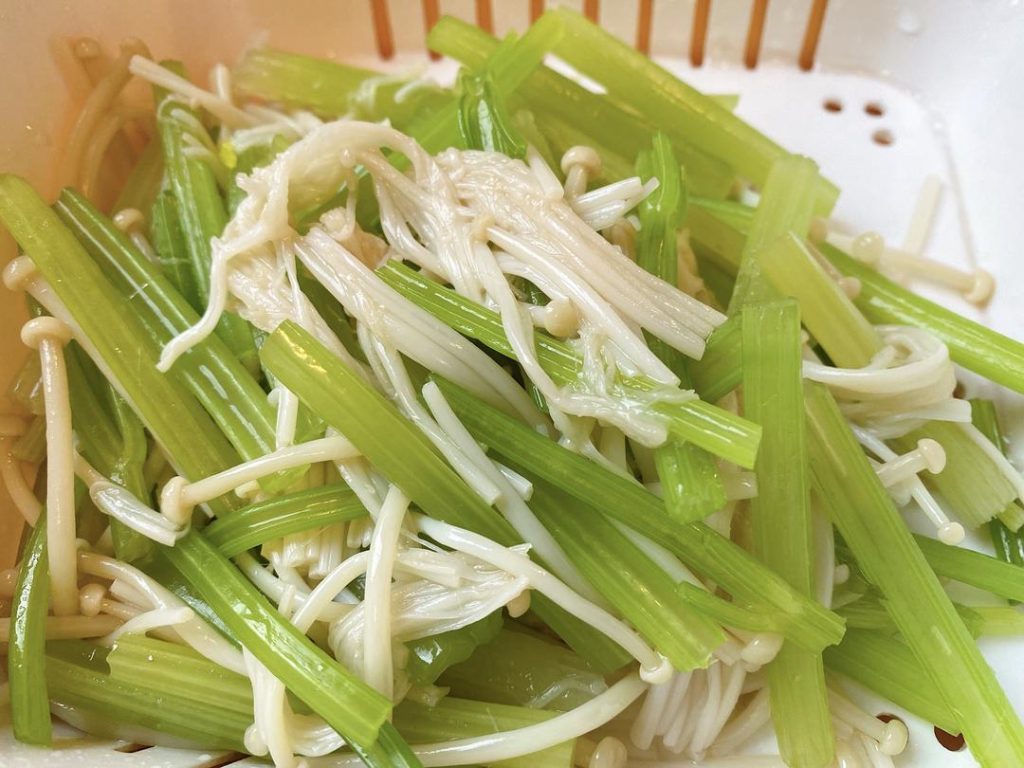Blanch the Vegetables