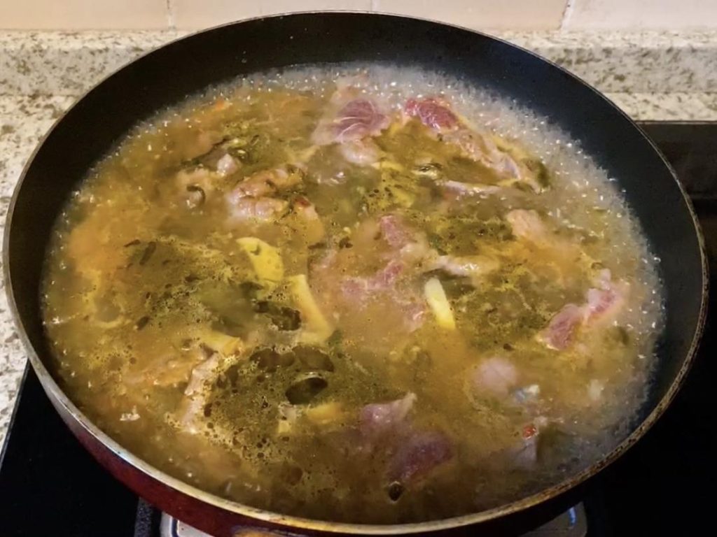 Poach the Beef