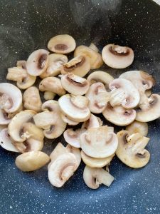 Sauté the Mushrooms (3–4 minutes)