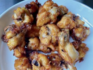 Deep-Fry the Chicken (Cook time: 8-10 mins)