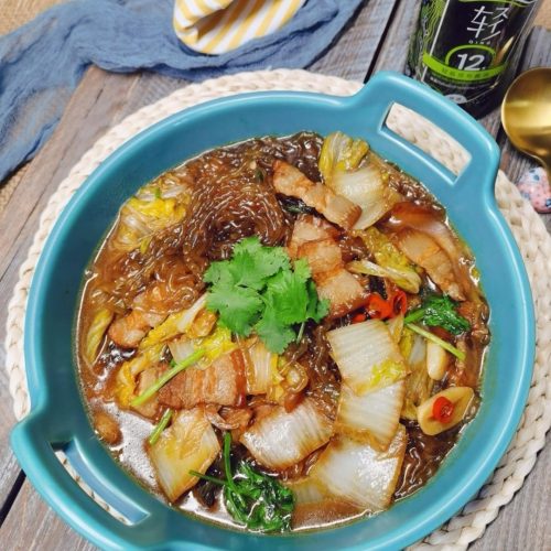 Pork & Cabbage Stew