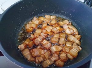 Render the Pork (3 minutes)
