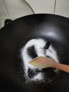 Toast the salt