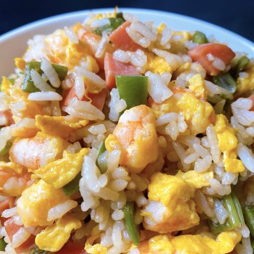 Shrimp & Green Bean Fried Rice