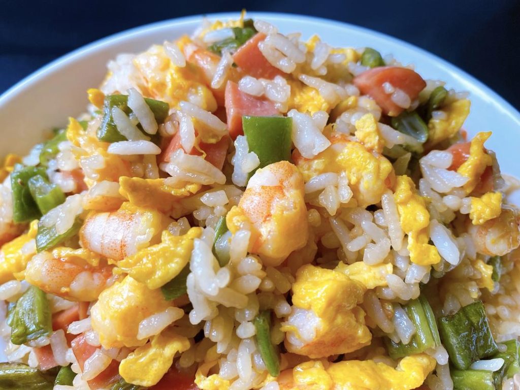 Shrimp & Green Bean Fried Rice