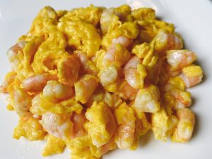 Soft Scramble the Shrimp and Eggs