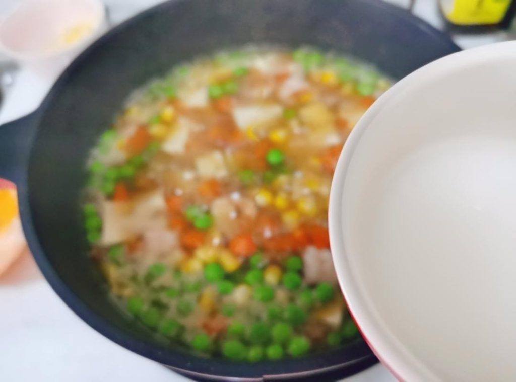 Thicken the Soup (1-2 Minutes)