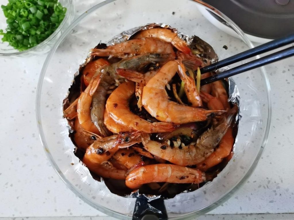 Authentic Spicy Air Fryer Shrimp (Xiang La Da Xia) – 15 Mins