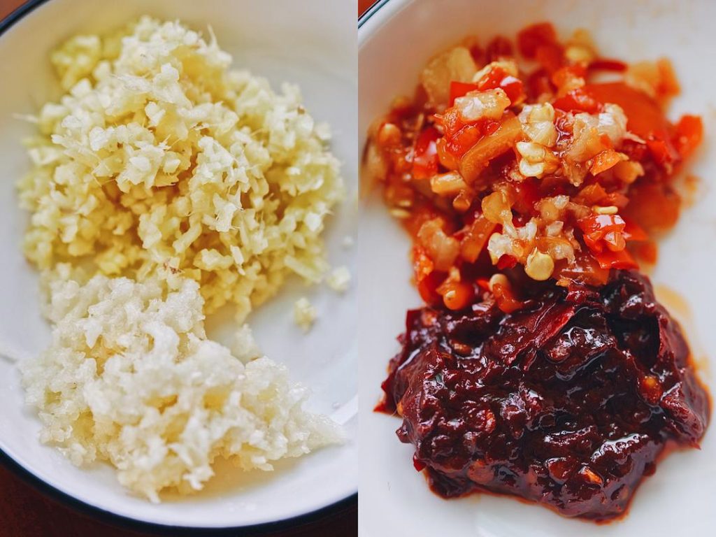 Prep the Aromatics: Finely mince the garlic and the remaining ginger. The Sauce Secret