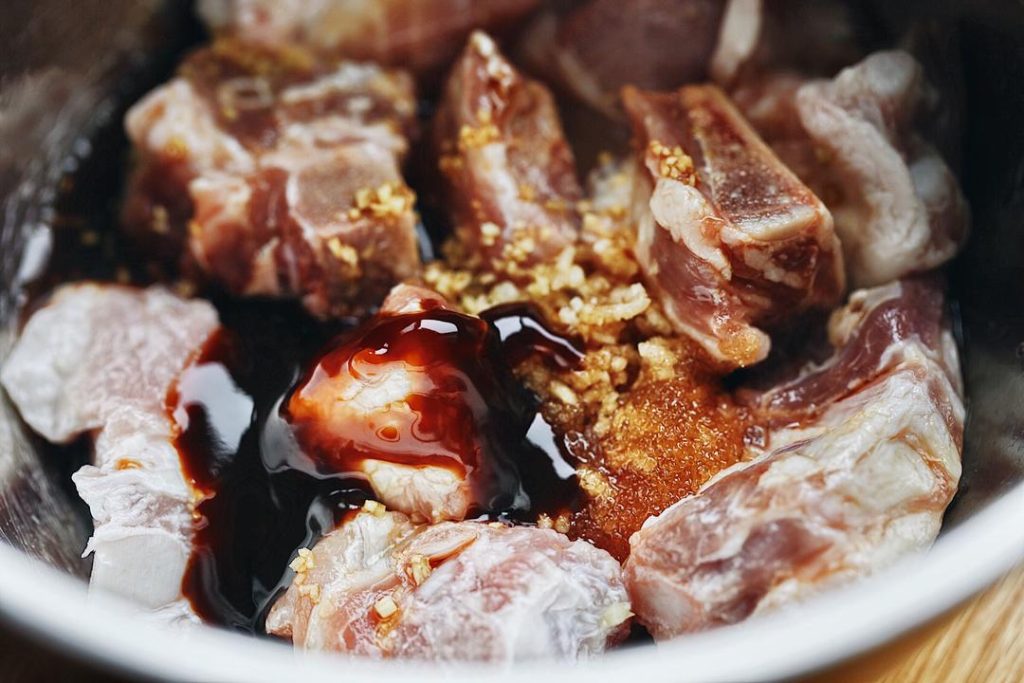 Marinating the Meat