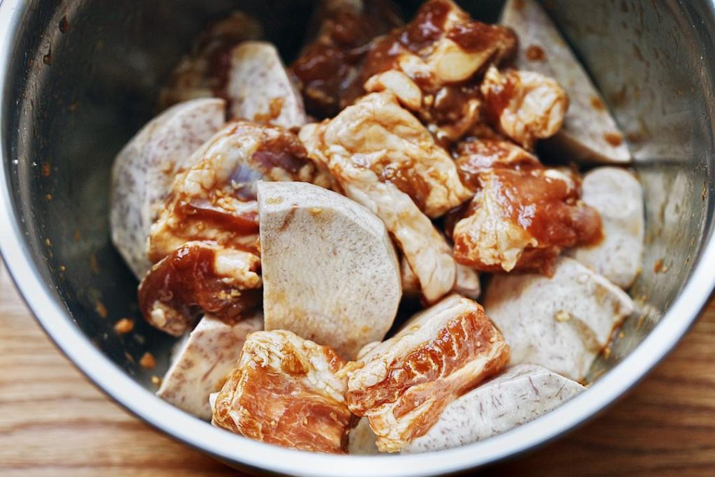 Marinating the Meat