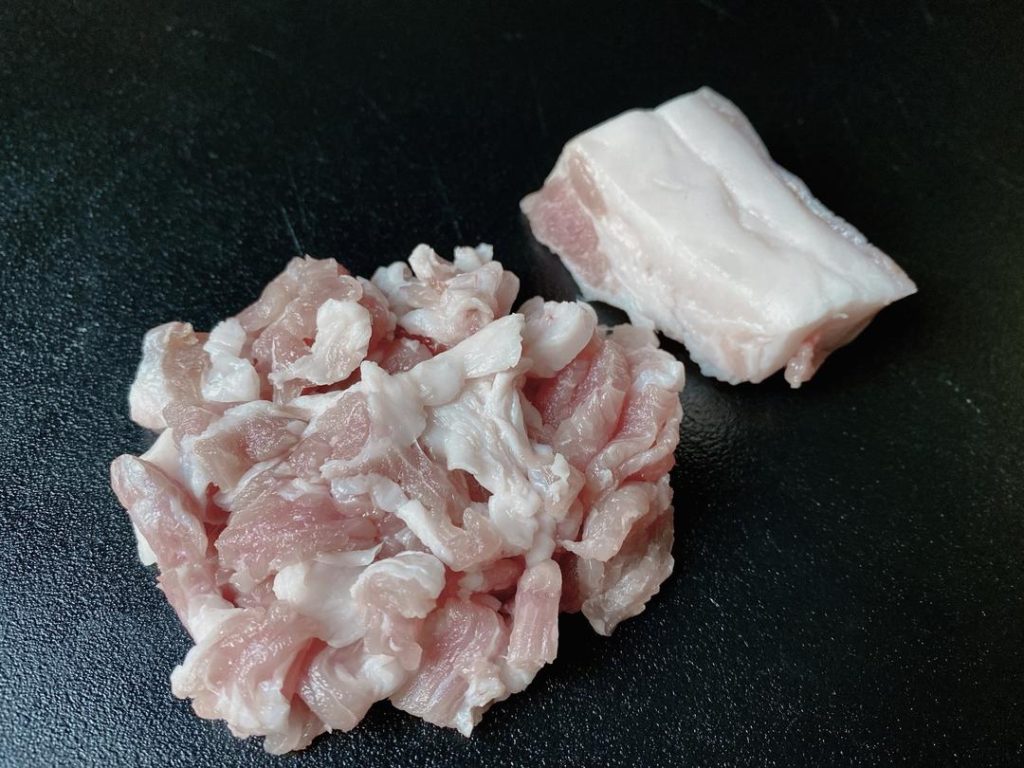 Julienne Everything: Cut your lean pork, cabbage, and ham into thin, uniform strips. This ensures everything cooks at the same rate and mixes evenly with the thin noodles.