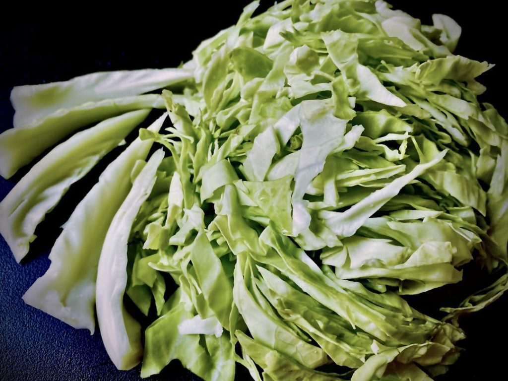 Julienne Everything: Cut your lean pork, cabbage, and ham into thin, uniform strips. This ensures everything cooks at the same rate and mixes evenly with the thin noodles.