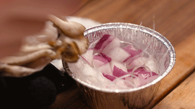Single-Serve Night Market Oysters