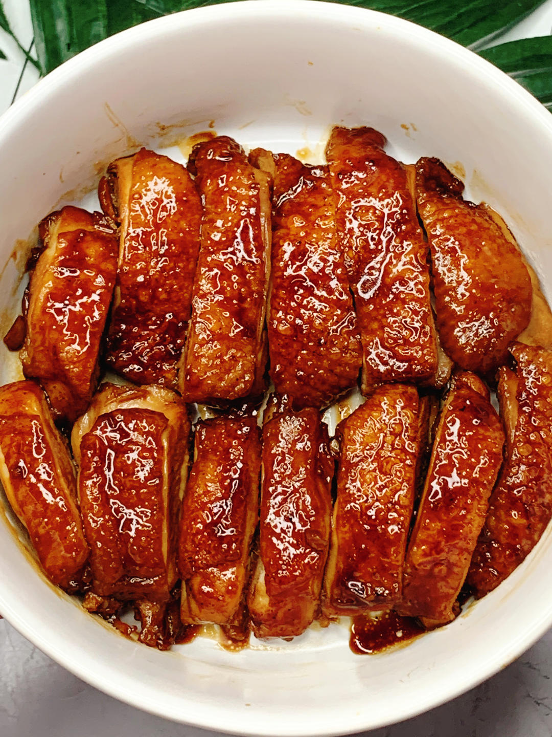 Juicy pan-seared Teriyaki Chicken Legs with glossy sauce
