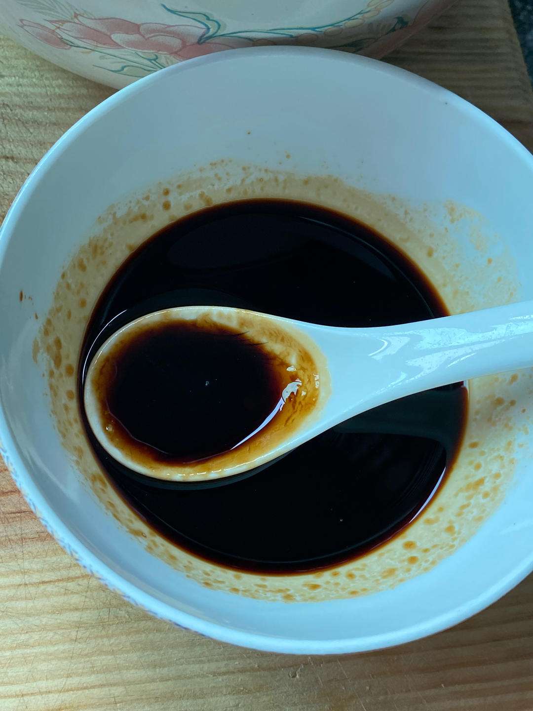 Mix the braising sauce with salt, soy sauces, and oyster sauce