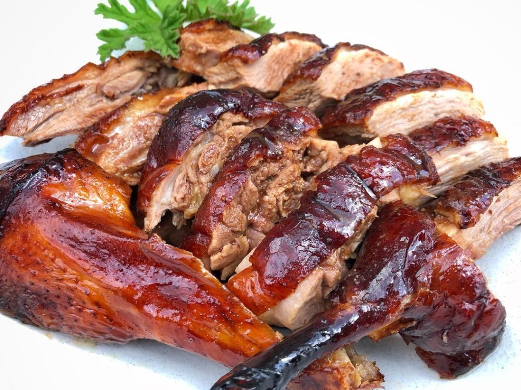 Crispy Cantonese Roast Duck (Yue Shi Cui Pi Shao Ya)