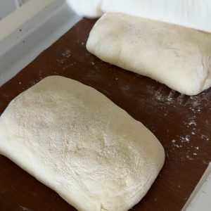After 30 minutes the loaves should look puffy, soft and slightly jiggly.