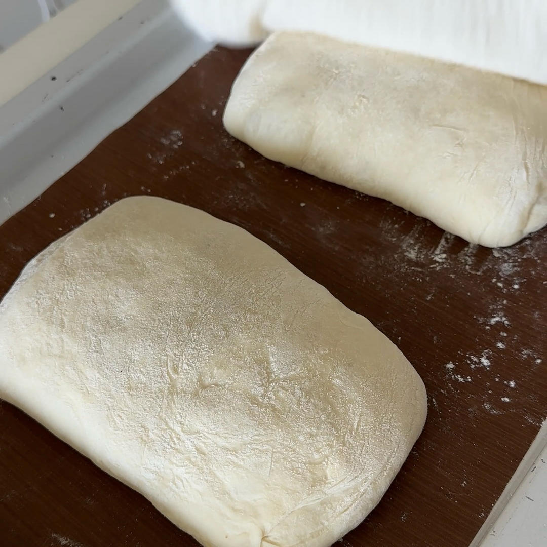 After 30 minutes the loaves should look puffy, soft and slightly jiggly.