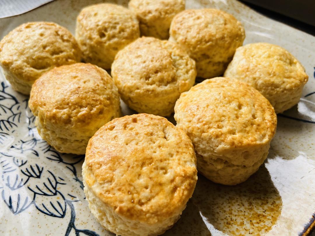Out of the oven, cool