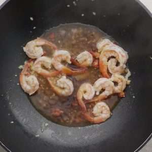 Add the soy sauce, oyster sauce, water, and salt, and bring the glaze to a boil