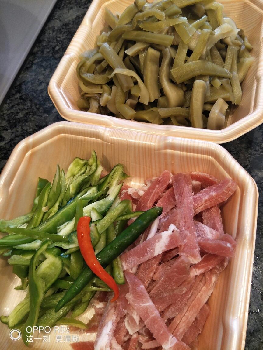 All the ingredients ready