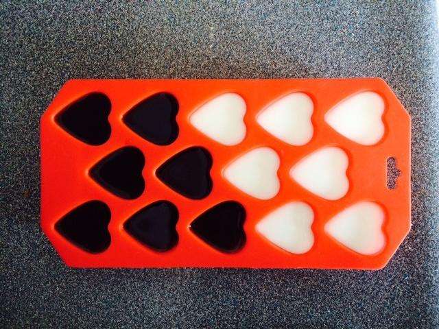 Brew strong coffee and let it cool completely before pouring into ice cube trays