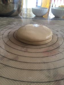 Press the stack by hand before the final roll