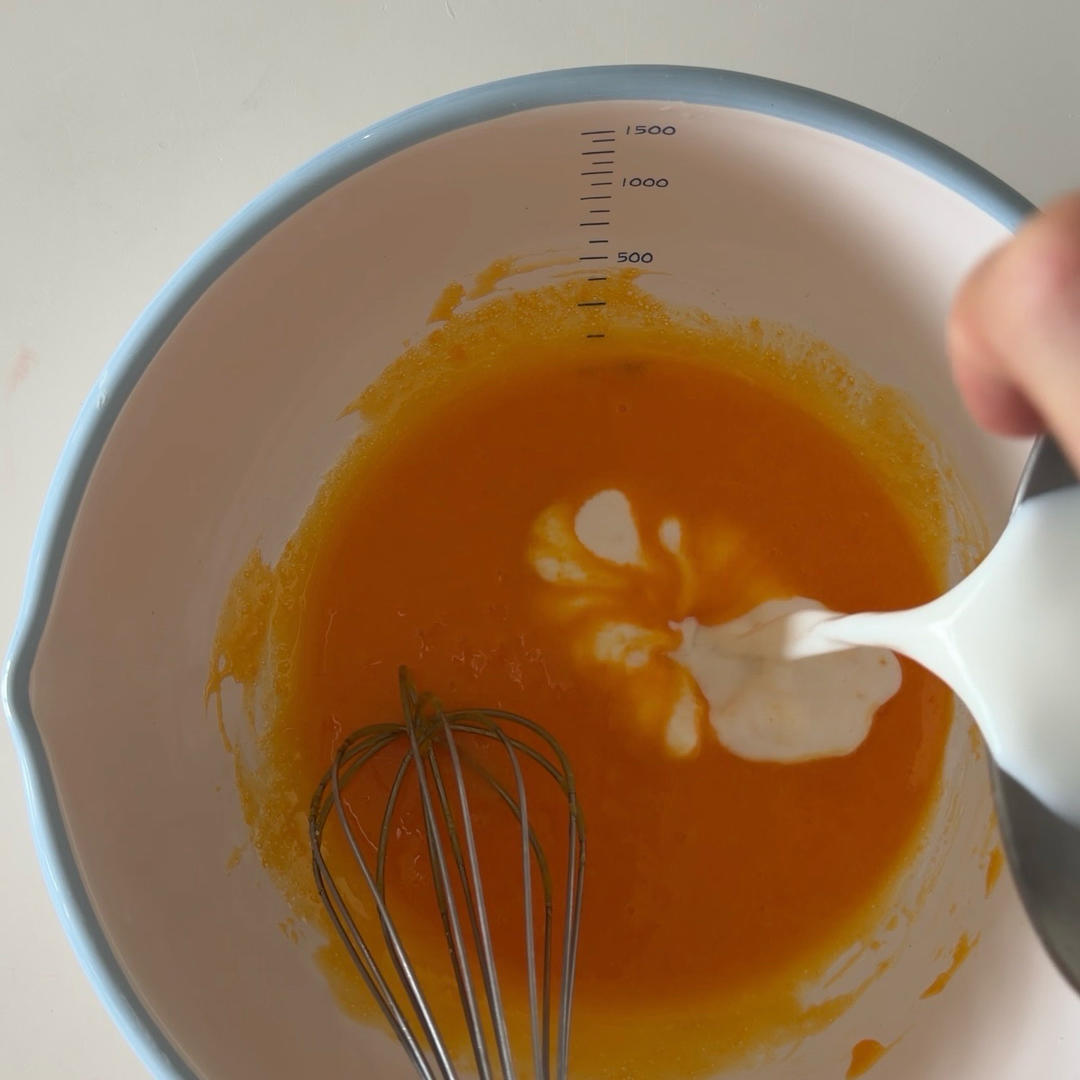 Add the milk