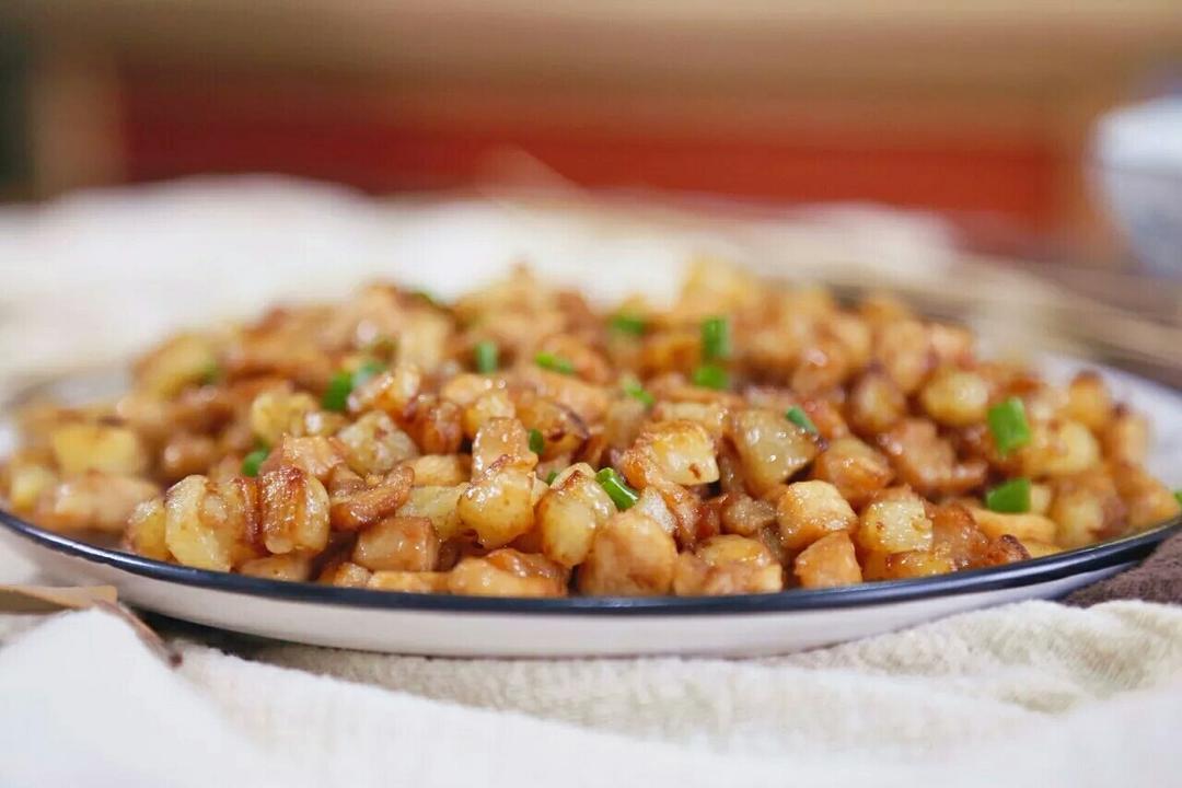 Push the potato aside, add the chicken and st