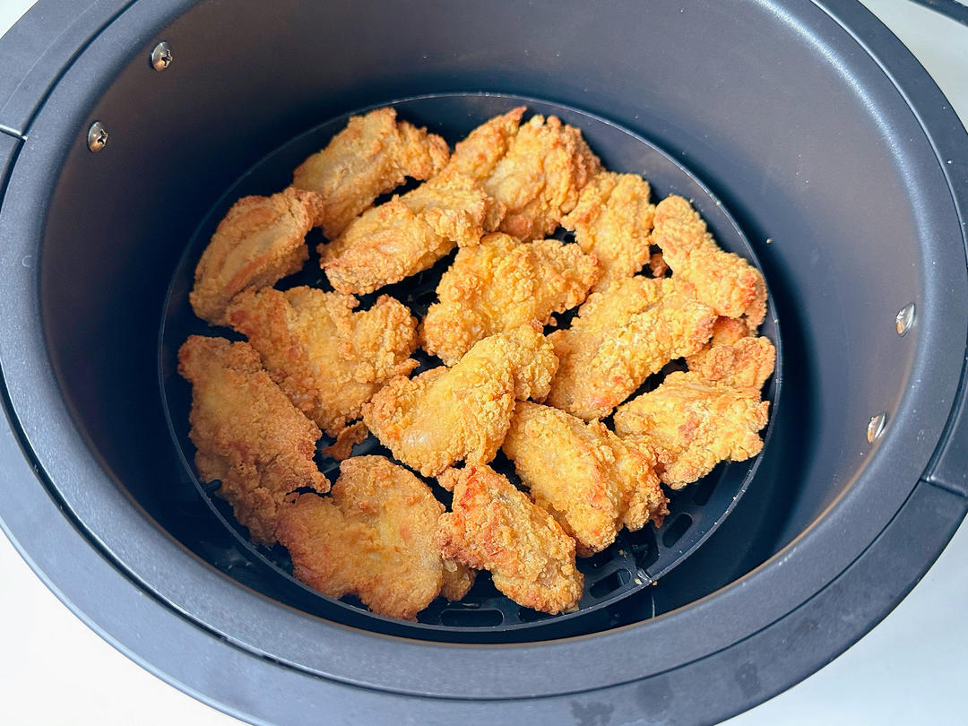 Golden brown, the whole kitchen smells amazin