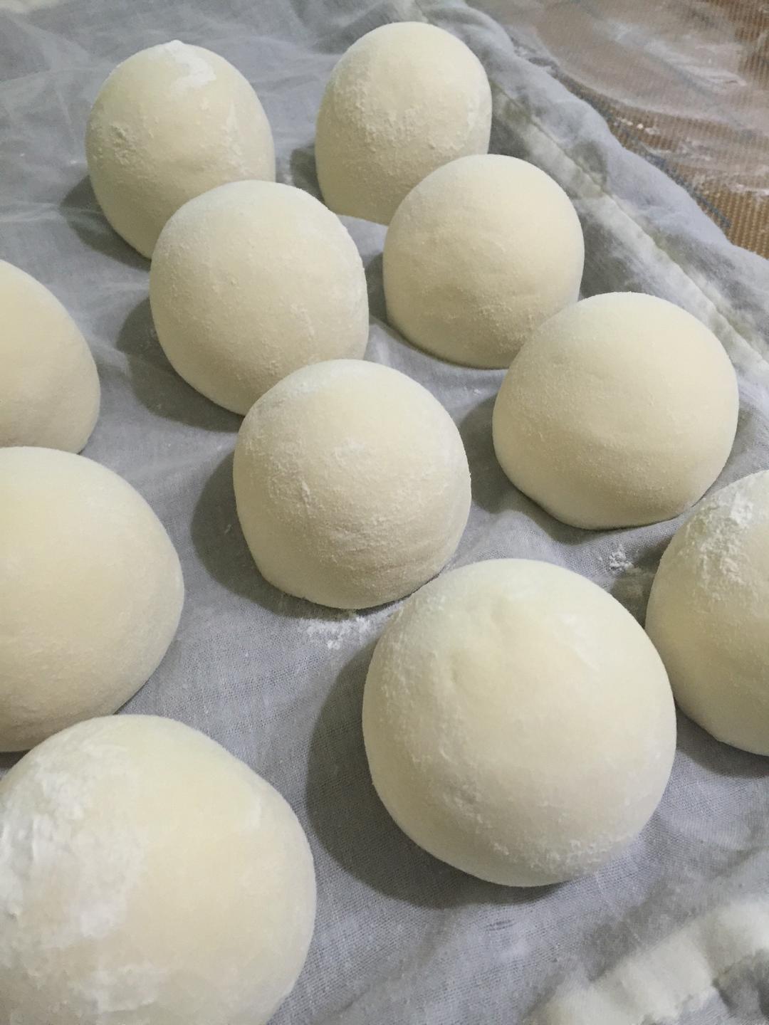 Second Fermentation: Place buns on steamer liners with