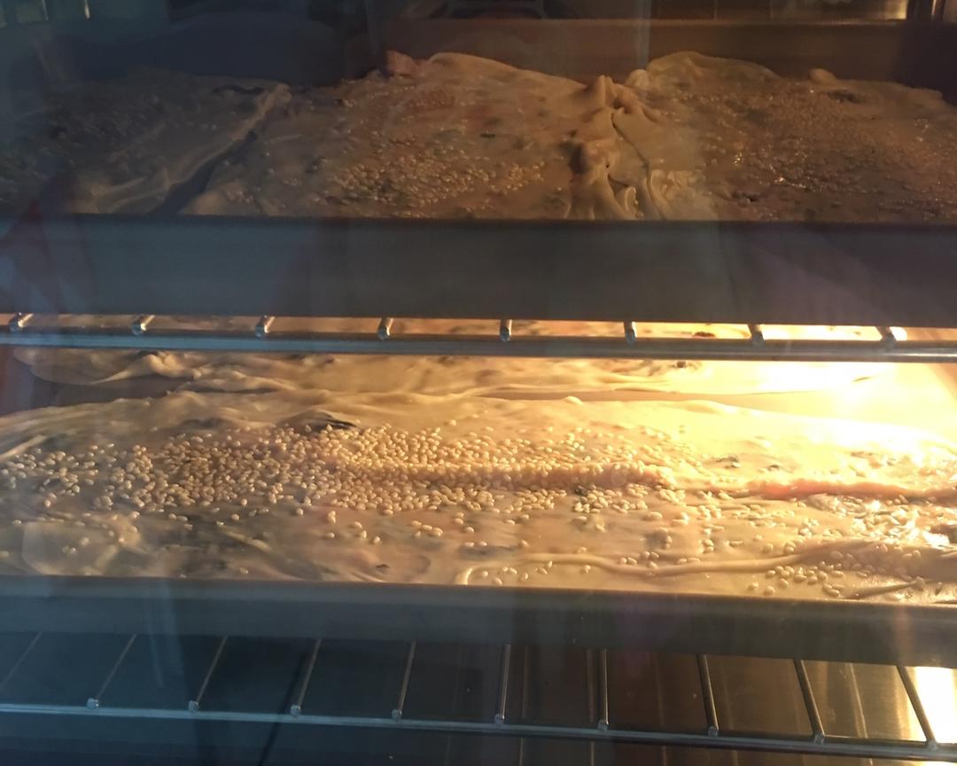 Bake at 450F for 15 minutes until puffed and crispy