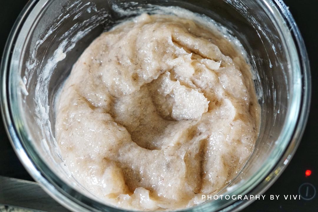 The finished shrimp paste looks like this