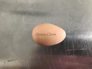 Pisces bun pinched into a fish with pressed scales