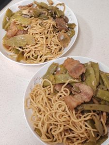 Plate it up, one plate per person, and enjoy it while it is still fragrant and steaming.